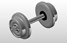 NPE NZ33268 - H0 Scheibenradsatz - Ø 9 mm (Zapfenlager)